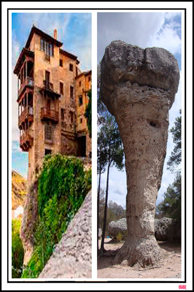 LOS SIMBOLOS DE CUENCA LAS CASAS COLGADAS Y EL TORMO ALTO